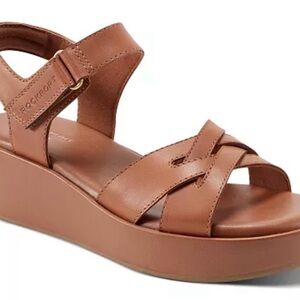 Rockport Women's Brown Strappy Sandals